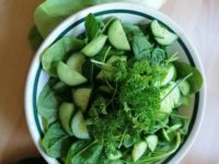 Rezept: Ein grüner Smoothie Tag für die Haut