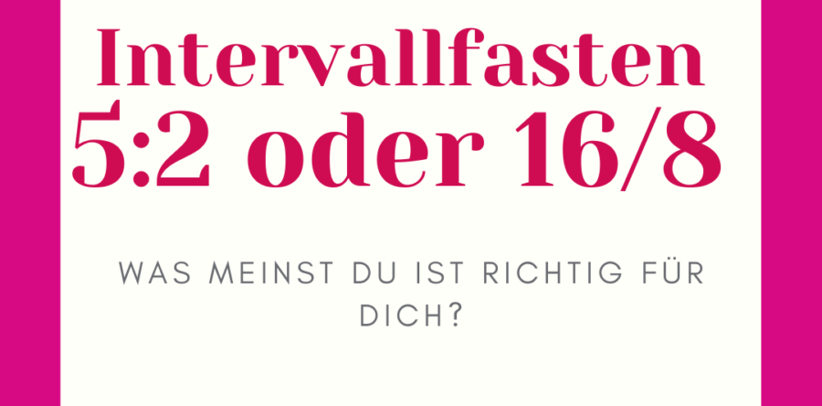 Kennst Du Intervallfasten?