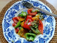 Rezept: 3 x Paprika – grün, gelb, rot