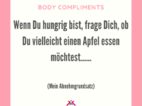 Mein Abnehmgrundsatz…